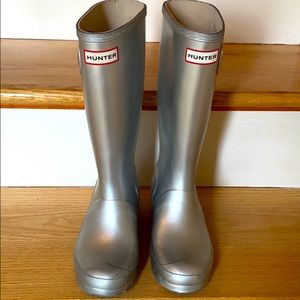 Hunter Metallic Rain Boots